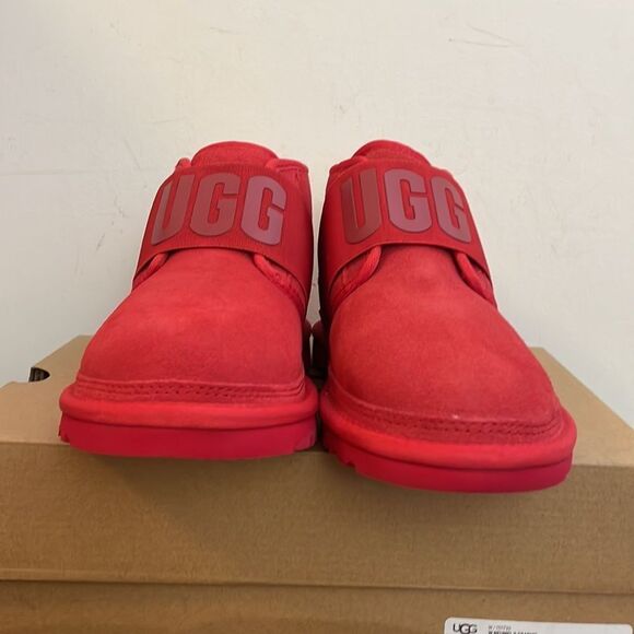UGG Neumel II Graphic Boots Red Women Size 7 - Picture 6 of 15
